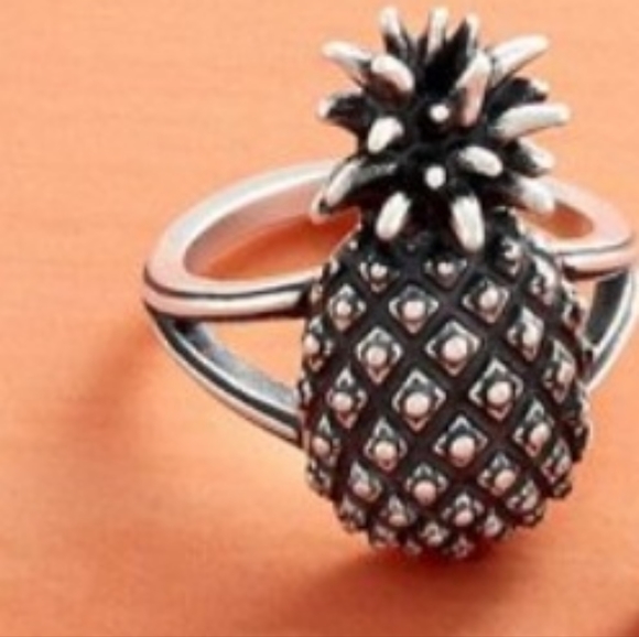 James Avery Retired Pineapple Ring,  size 9 - Picture 11 of 11